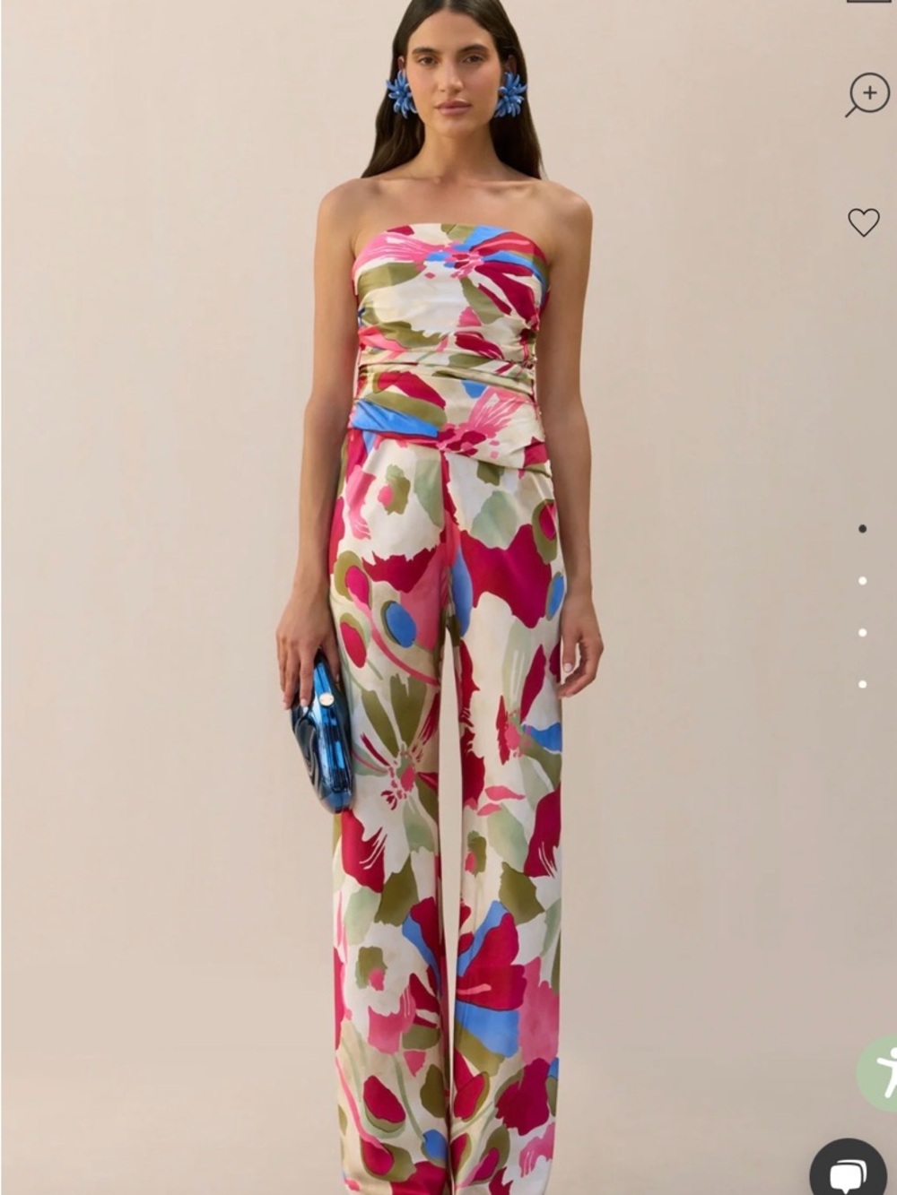 Cult Gaia Krisha strapless top